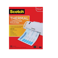 3M THERMAL POUCH 3MIL 100 CLEAR